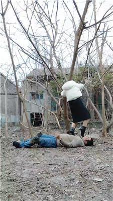 【沐颜】户外调-短靴玩虐惩罚跟踪狂【双视角版】 JS250104-52