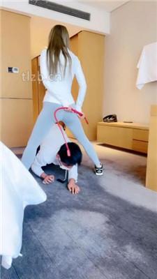 【梦涵】健身女神-暴力踢踹/鞭打/耳光/骑马/清理脏鞋