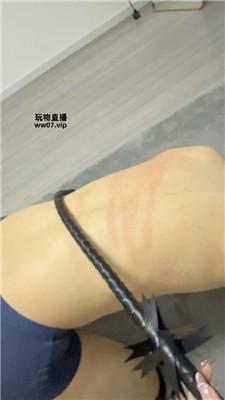 【美酱】重度鞭打/黑丝高跟长靴踩 JS250309-32