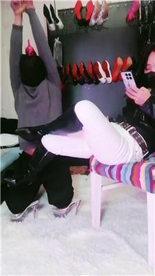 【潘西】高跟长靴S-吊绑暴力虐打【双视角版】 JS250210-22