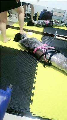 【安心】保鲜膜捆绑木乃伊虐 JS250506-29