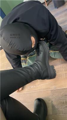 【小玉】磕头求舔脏长靴原味白袜 JS250304-25