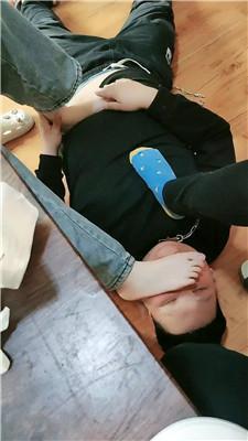 【九创】双S-囚禁狗笼-棉袜脚踩 JS250327-42