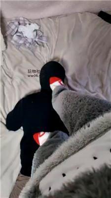 【小羊咩咩】自己抽耳光/棉袜脚踩踏  JS250110-5