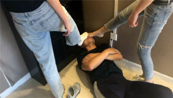 怒惩夜跑搭讪男