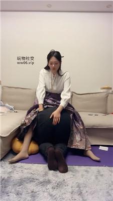 【埋汰】马面裙美女肉丝脚虐 bf50051