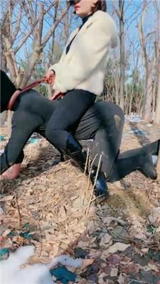 【高傲】户外训狗-鞭打/浓痰/赏赐圣水/骑马