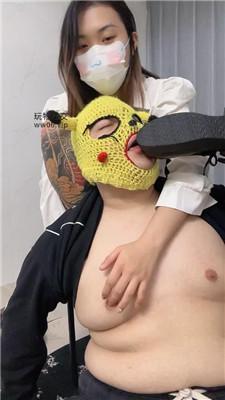 【Qi7】纹身小妹-重度虐乳/超臭长靴气味辱 JS250105-6