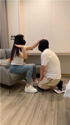 【御清】小白鞋踩踏-牛仔裤窒息【双视角版】 bf51814