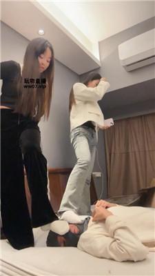 【猴歌】双S-原味白袜脚踩虐老师狗【上】 JS250315-25