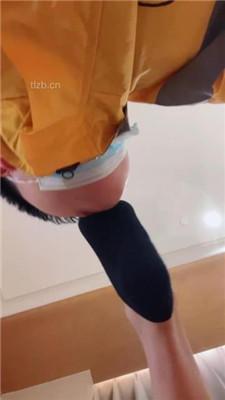 【盖洛】惩罚迟到的外卖员-短靴原味黑棉袜