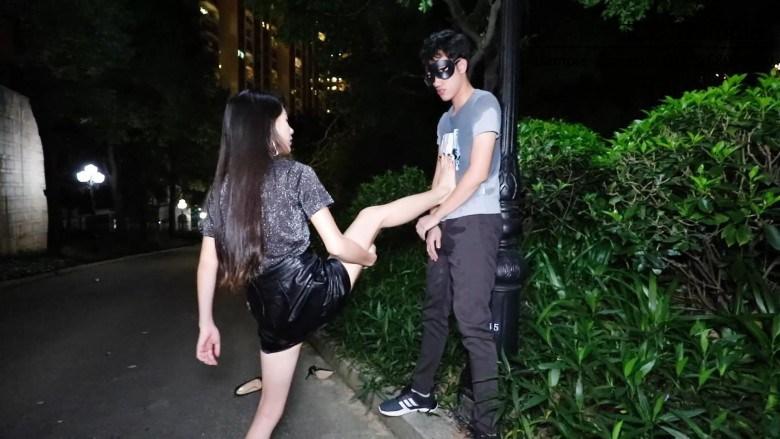 〖H.P.L栖心之栈〗—芷晴深夜羞辱醉汉