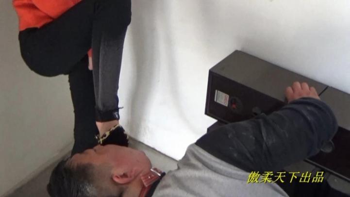 傲柔s贱狗楼道爬行