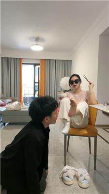 【薇薇】物化家具奴-伺候主子用餐 JS250322-5