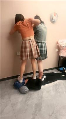 【夸梨】反绑贱奴暴力虐打踢踹【三视角版】 JS250419-12