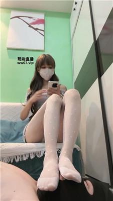 【鹿可】白丝美腿诱惑上门狗 bf52482