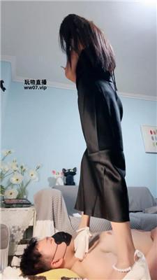 【苒溪】高跟踩脖窒息-脚下喂食 JS250415-27