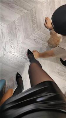 【peipei】长腿模特深夜黑丝高跟诱惑调