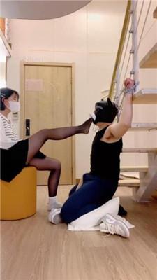 【可可公主】吊绑-AJ强制提档/黑丝棉袜除臭