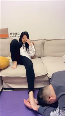 【埋汰】瑜伽裤女神玉足崇拜 JS250104-21