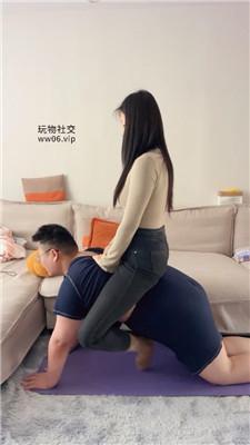 【埋汰】牛仔裤坐脸/原味棉袜脚踩虐 JS250109-31