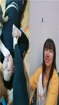 【九创】双S-囚禁狗笼-棉袜脚踩 JS250327-42