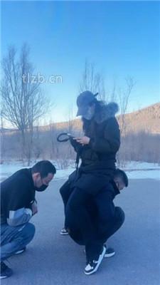 【沐夏夜】户外景区溜双狗