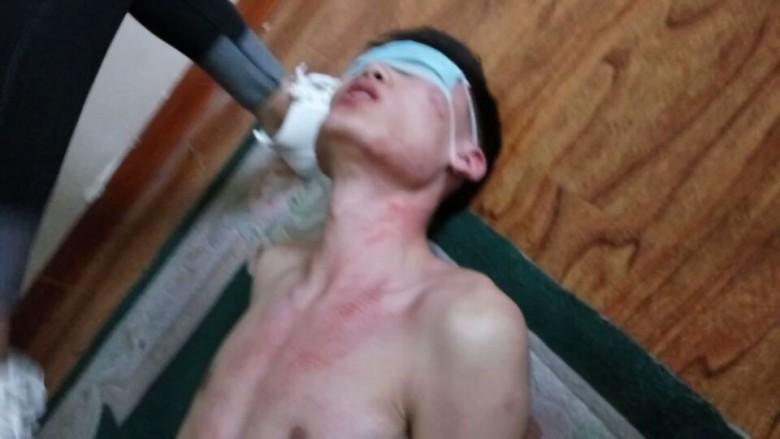 真实暴力耳光休克踩踏舔脏鞋《鸽宝原创》