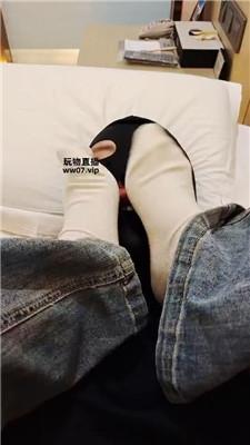 【静s】小白鞋白袜全体重踩踏 JS250427-20