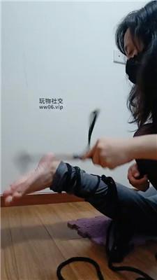 【思纯】揪耳朵/捆绑/性感黑丝诱惑/滴蜡 JS250107-19