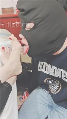 【美容院】棉袜塞嘴/裸足恋足舔