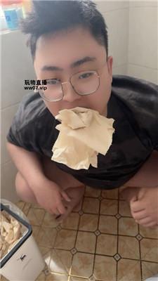 【埋汰】皮鞋白袜玩虐胖狗奴 JS250314-10