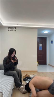 【子熙大人】超多双脏鞋-人体擦鞋器 JS250219-23