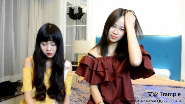 〖H.P.L栖心之栈〗—梦希、梦雅姐妹臭棉袜POV踩踏羞辱狗奴