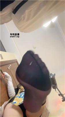 【梅川】口水裸足+肉腿黑丝    250324-19