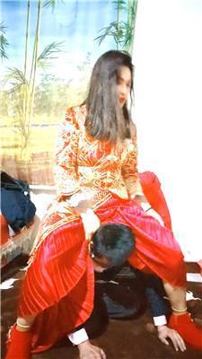 【银南女帝】新娘结婚公开驯化绿帽【下】 JS250118-12