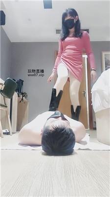 【米小唐】骑马长靴踩踏/踢裆 JS250226-20