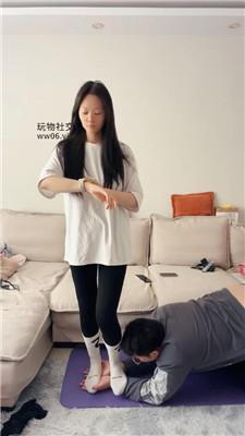 【埋汰】皮鞋白袜踩教练狗 JS250222-38