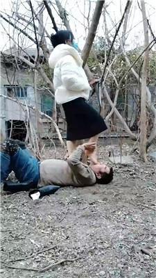 【沐颜】户外公开处刑bt跟踪狂【双视角版】 JS250105-7