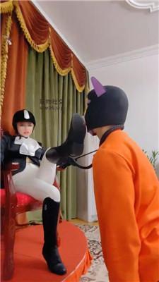 【魔鬼天使】女教练骑人形犬驯化 JS250116-38