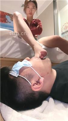 【jenn】绿帽狗跪舔粉棉袜脏鞋/脚插嘴