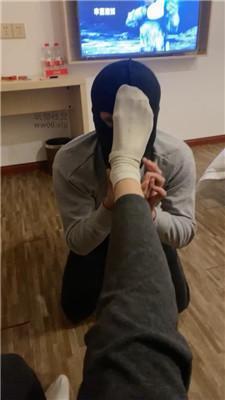 【妮妮大大】超臭原味白棉袜气味辱家奴 JS250117-33