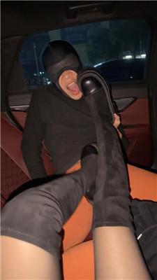 【狗哥】素人S车内调-清理脏长靴黑丝jio JS250124-5