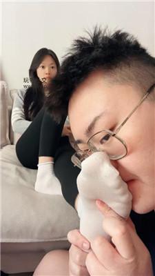 【埋汰】白棉袜玉足踩踏骑马 bf49547