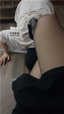 【白兔】白袜+黑丝诱惑废物奴 JS250301-37