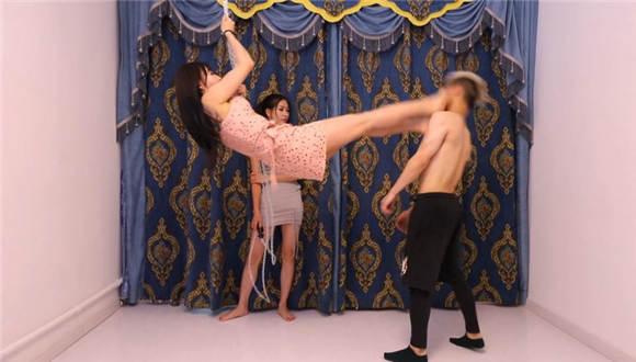 〖H.P.L栖心之栈〗—四s围殴倒吊飞踹