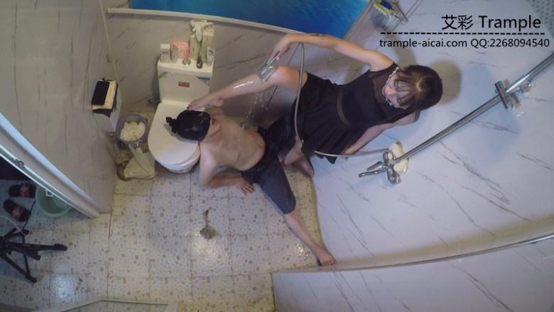 希雨浴室训狗子