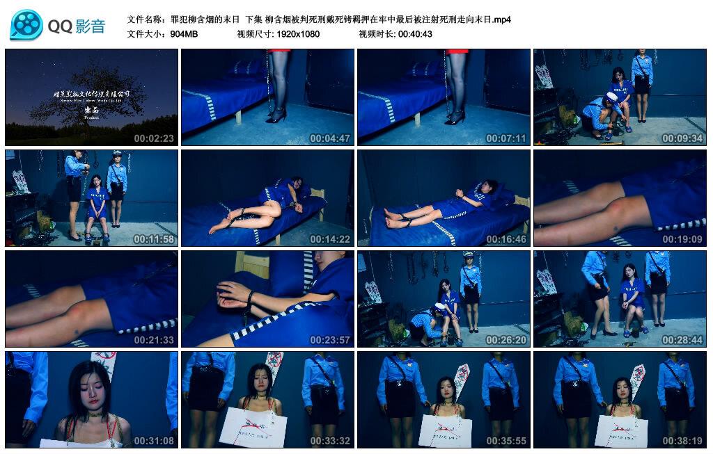 【胜景影视】罪犯柳含烟的末日 下集