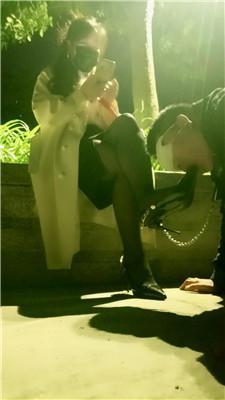 【珍惜女王】户外遛狗犬化羞辱 JS250423-21