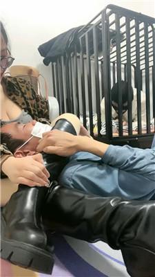 【薇薇】长靴踩虐/骑马狗爬/鞭打/囚禁狗笼 bf50510